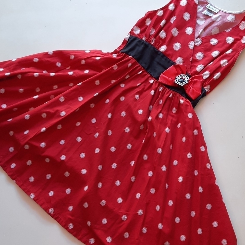 Disney Parks Authentic small Minnie Mouse Halloween Disneybound dress small - Picture 6 of 14